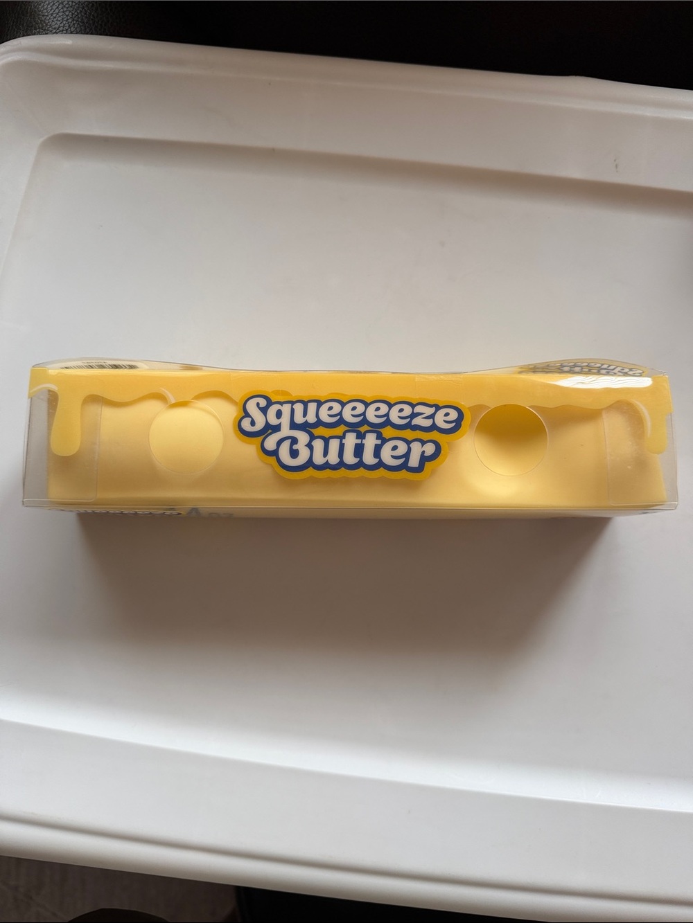 Squeeeeze Butter Yellow Collectible Toy